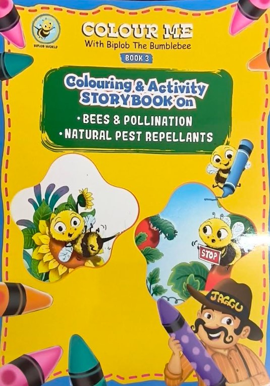 Colour Me With Biplob The Bumblebee Activity Book 3